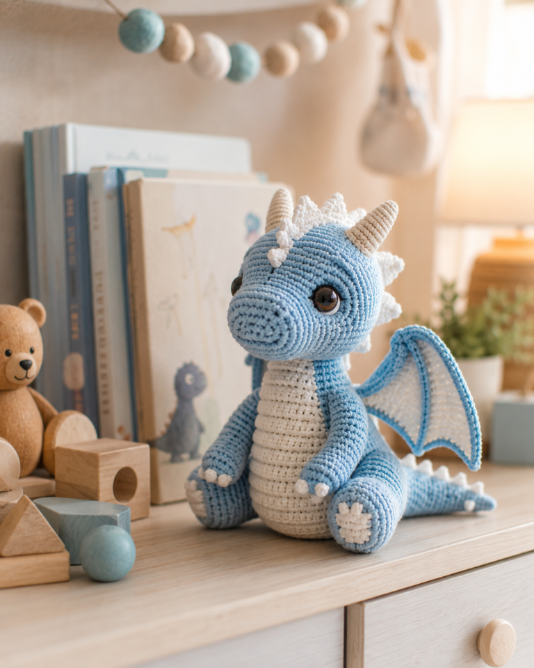 Crochet Your Own Mythical Dragon Friend Today