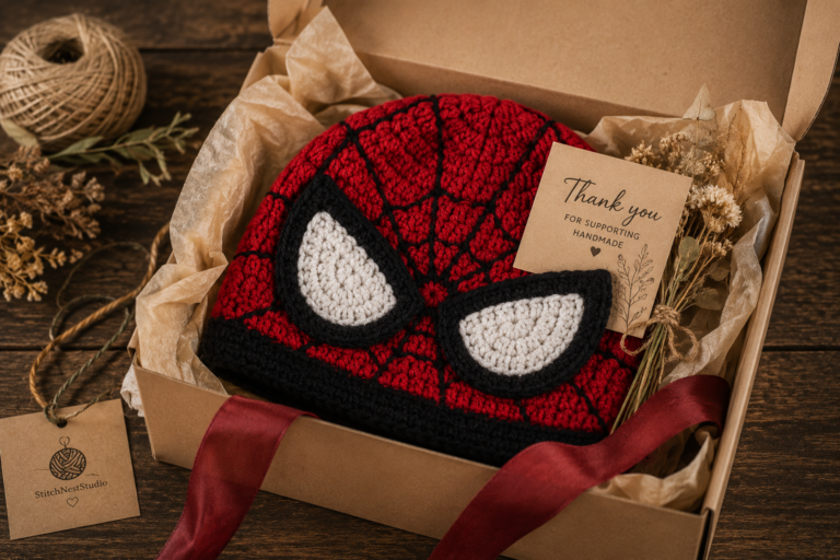 Unleash Your Inner Hero Crochet a Dynamic Deadpool Hat
